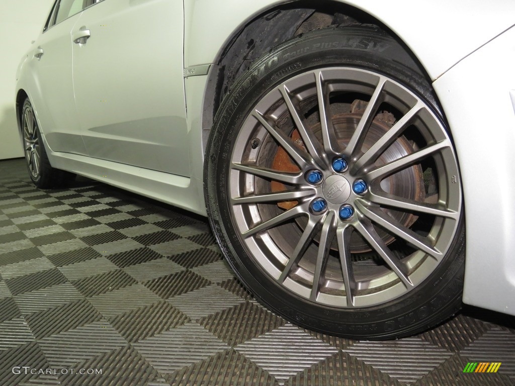 2011 Impreza WRX Sedan - Spark Silver Metallic / Carbon Black photo #3