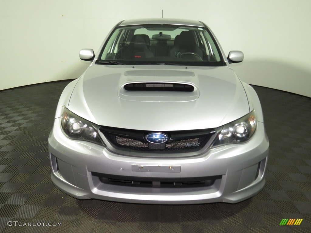 2011 Impreza WRX Sedan - Spark Silver Metallic / Carbon Black photo #4
