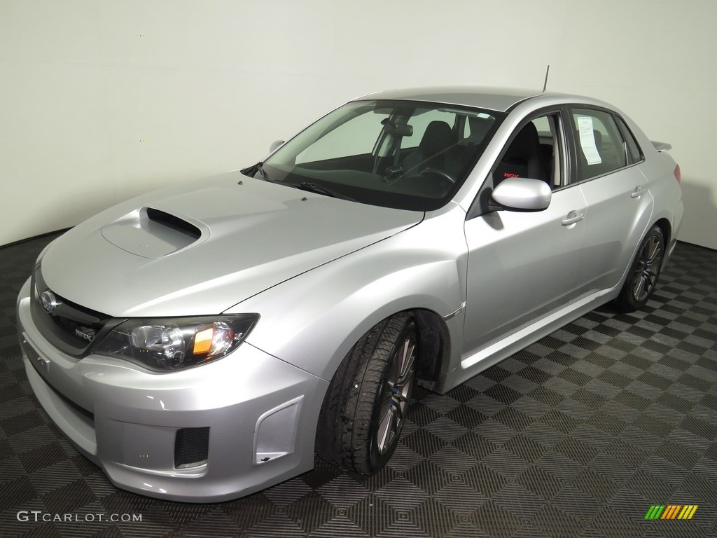 2011 Impreza WRX Sedan - Spark Silver Metallic / Carbon Black photo #7