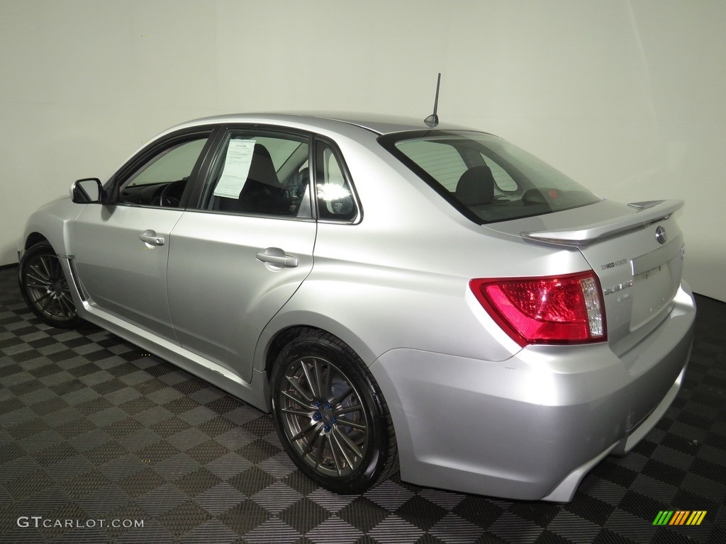 2011 Impreza WRX Sedan - Spark Silver Metallic / Carbon Black photo #9