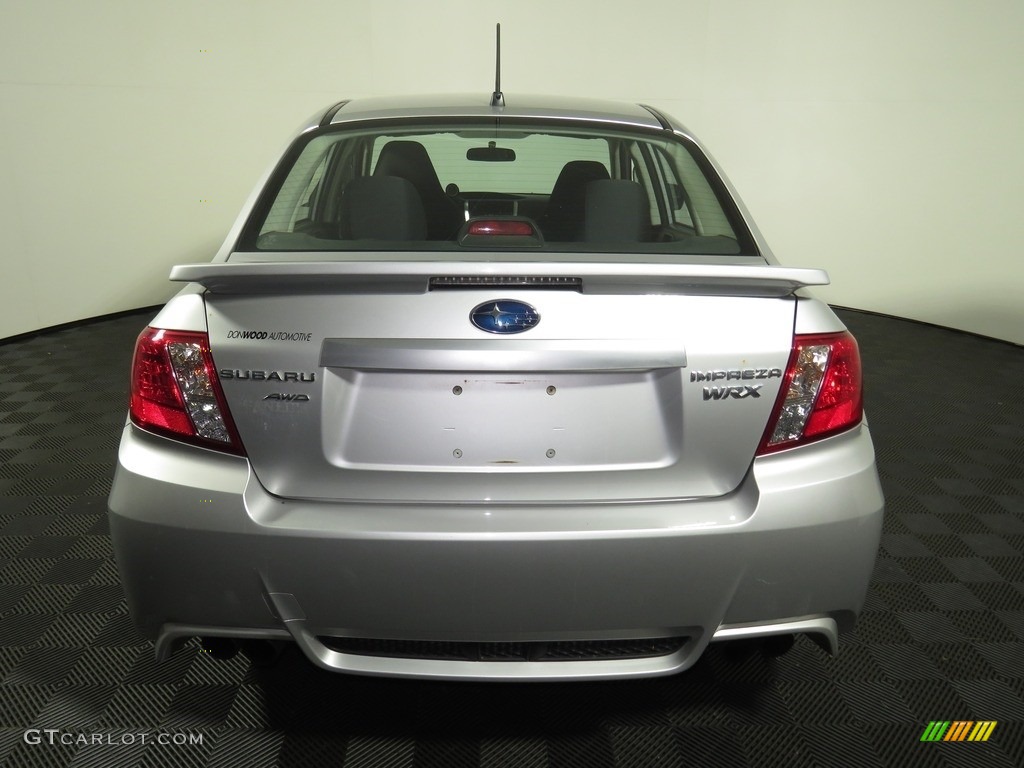 2011 Impreza WRX Sedan - Spark Silver Metallic / Carbon Black photo #11