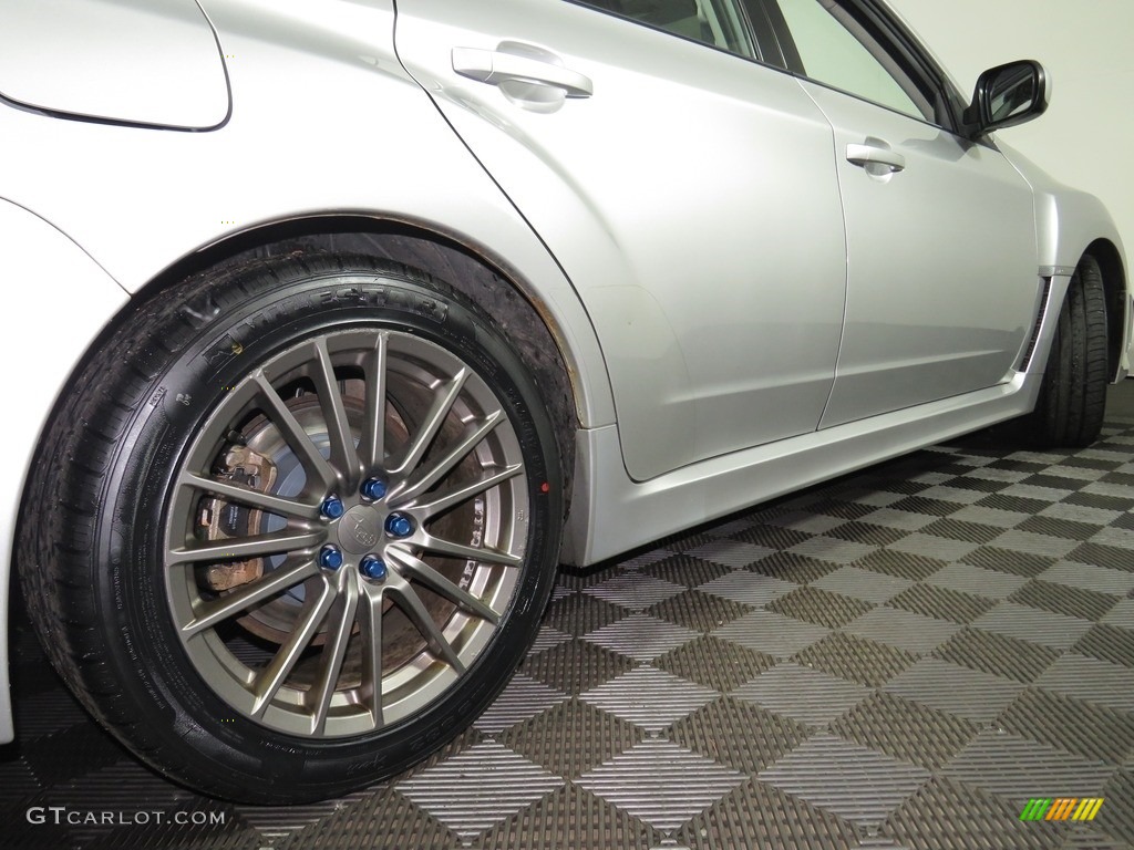 2011 Impreza WRX Sedan - Spark Silver Metallic / Carbon Black photo #15