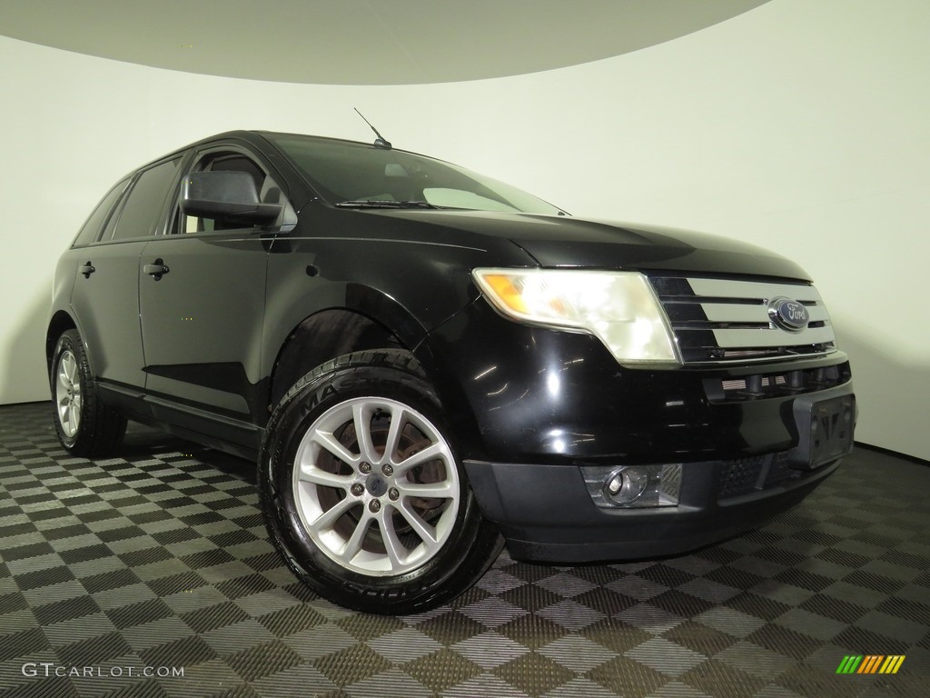 2007 Edge SEL - Black / Charcoal Black photo #1