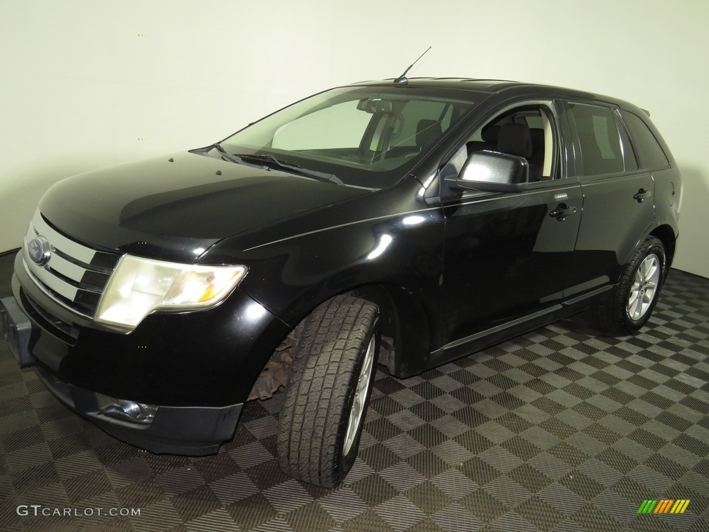 2007 Edge SEL - Black / Charcoal Black photo #7