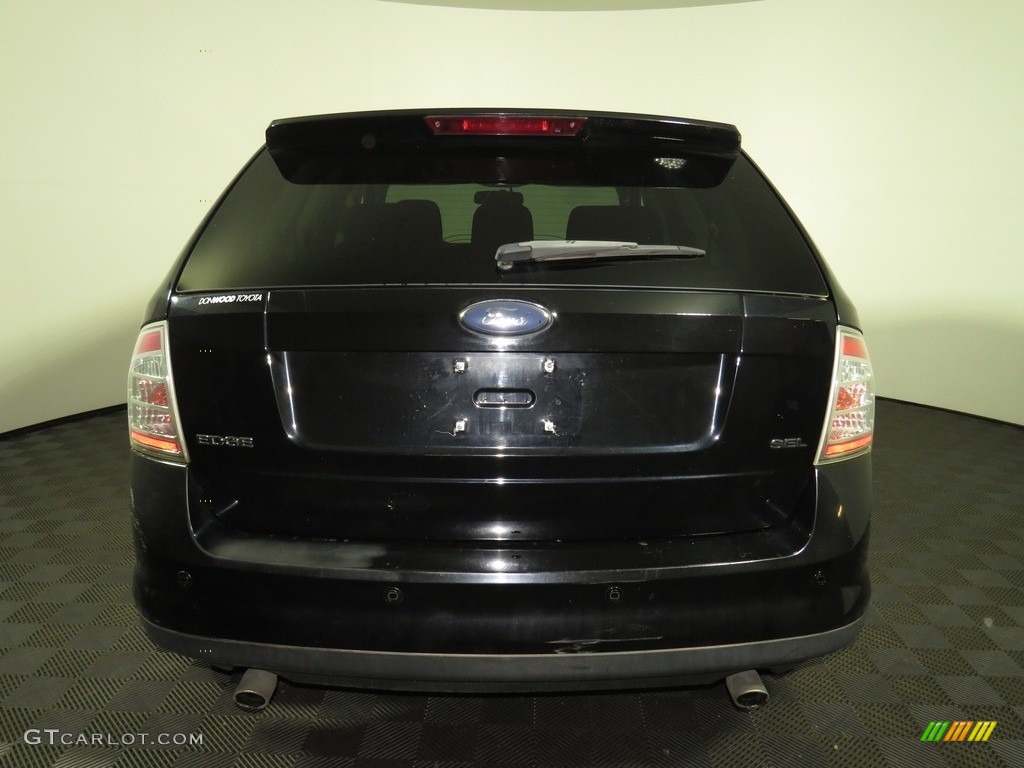 2007 Edge SEL - Black / Charcoal Black photo #11