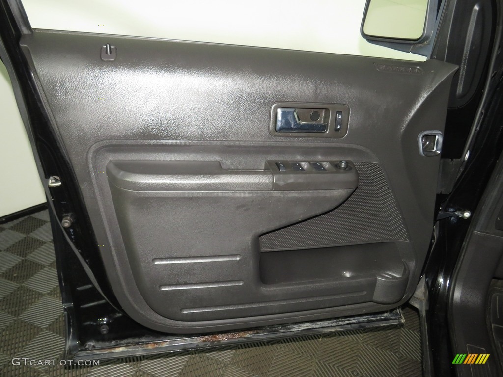 2007 Edge SEL - Black / Charcoal Black photo #17
