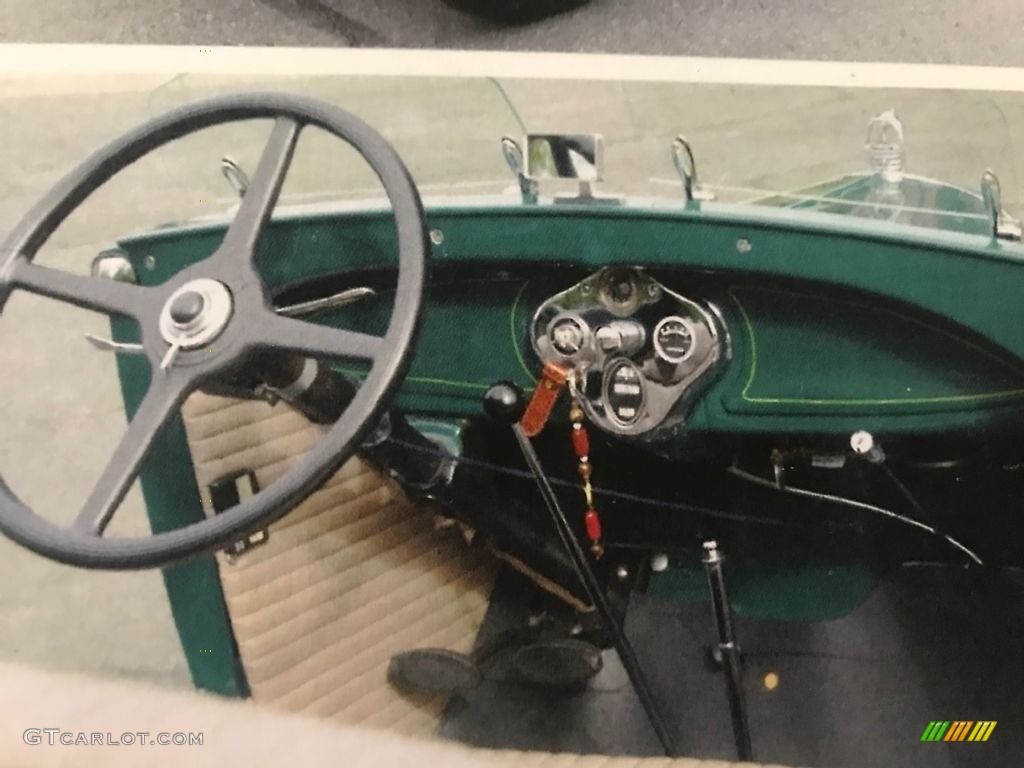 1929 Ford Model A Roadster Controls Photos