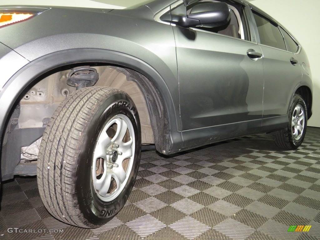 2014 CR-V LX AWD - Urban Titanium Metallic / Gray photo #8
