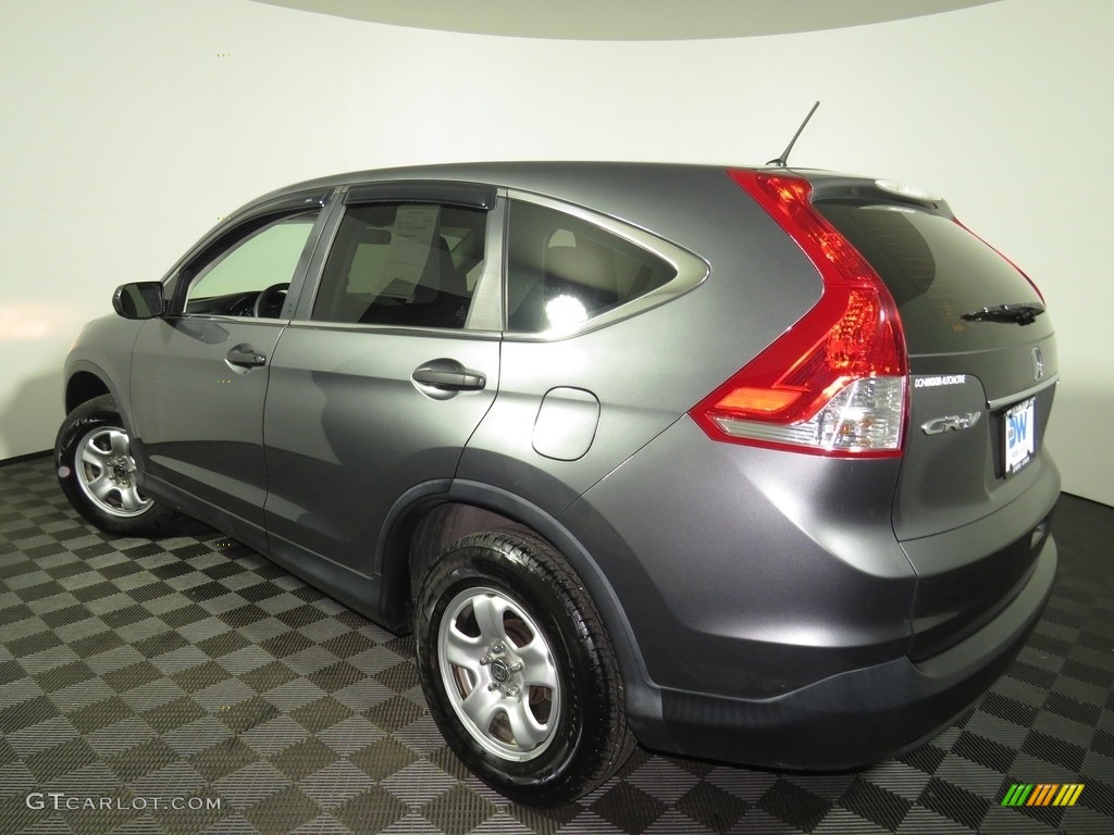 2014 CR-V LX AWD - Urban Titanium Metallic / Gray photo #9