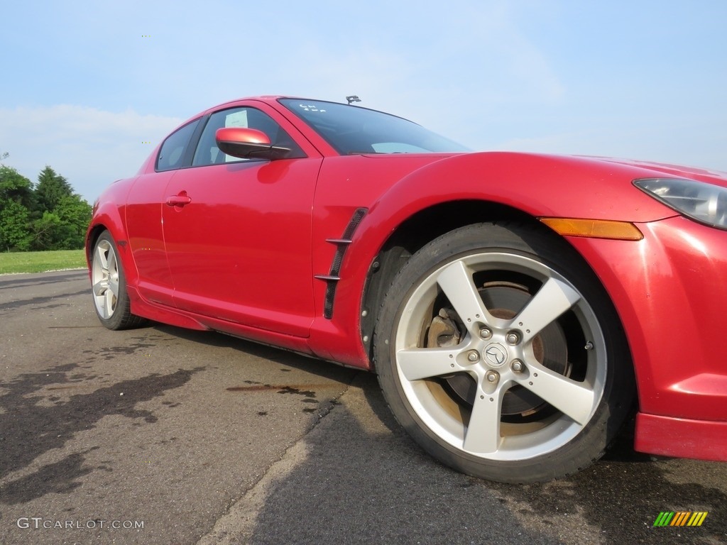 2005 RX-8 Sport - Velocity Red Mica / Black photo #5