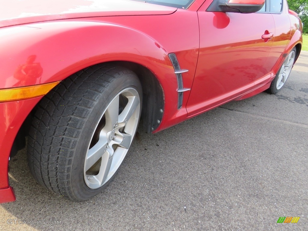 2005 RX-8 Sport - Velocity Red Mica / Black photo #8