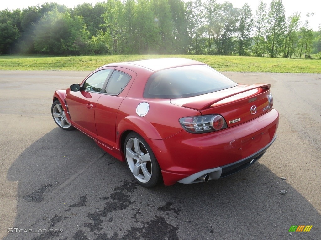 2005 RX-8 Sport - Velocity Red Mica / Black photo #10