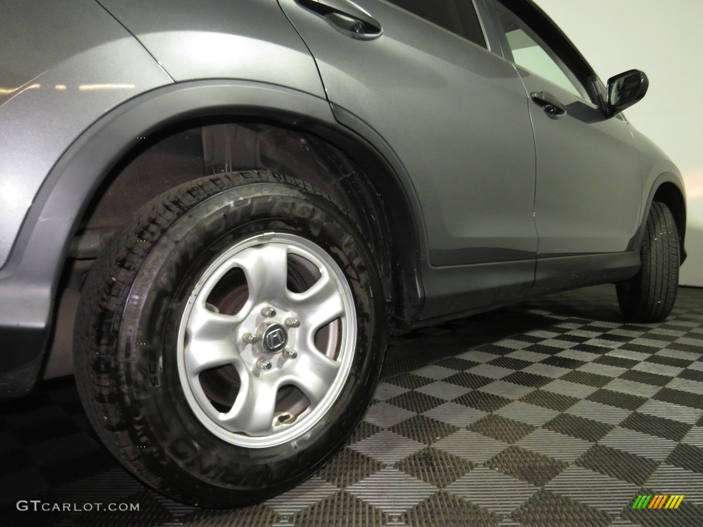2014 CR-V LX AWD - Urban Titanium Metallic / Gray photo #16
