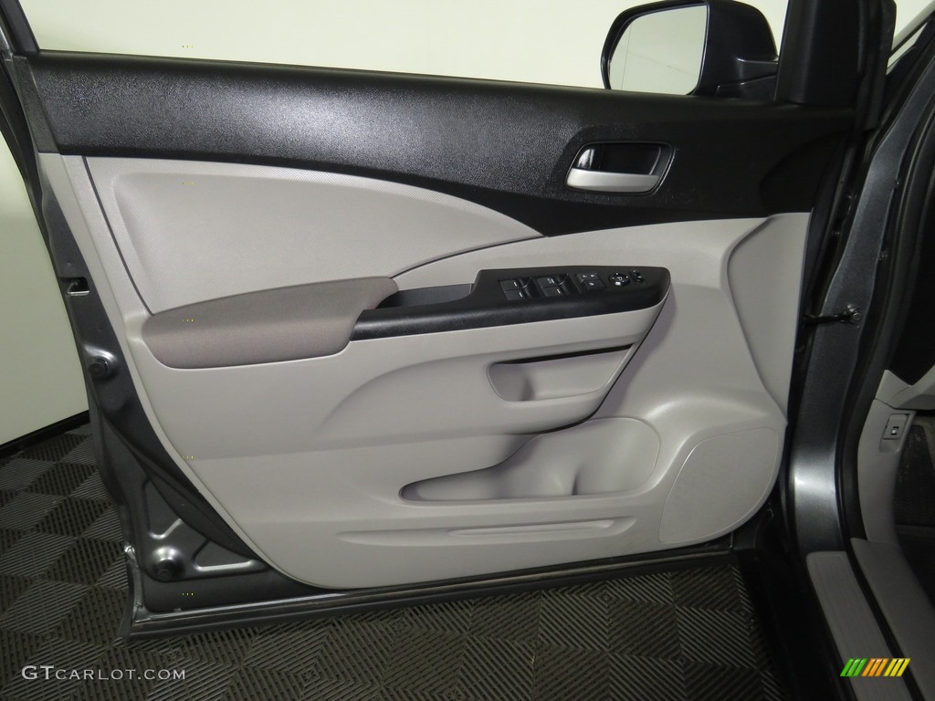 2014 CR-V LX AWD - Urban Titanium Metallic / Gray photo #17