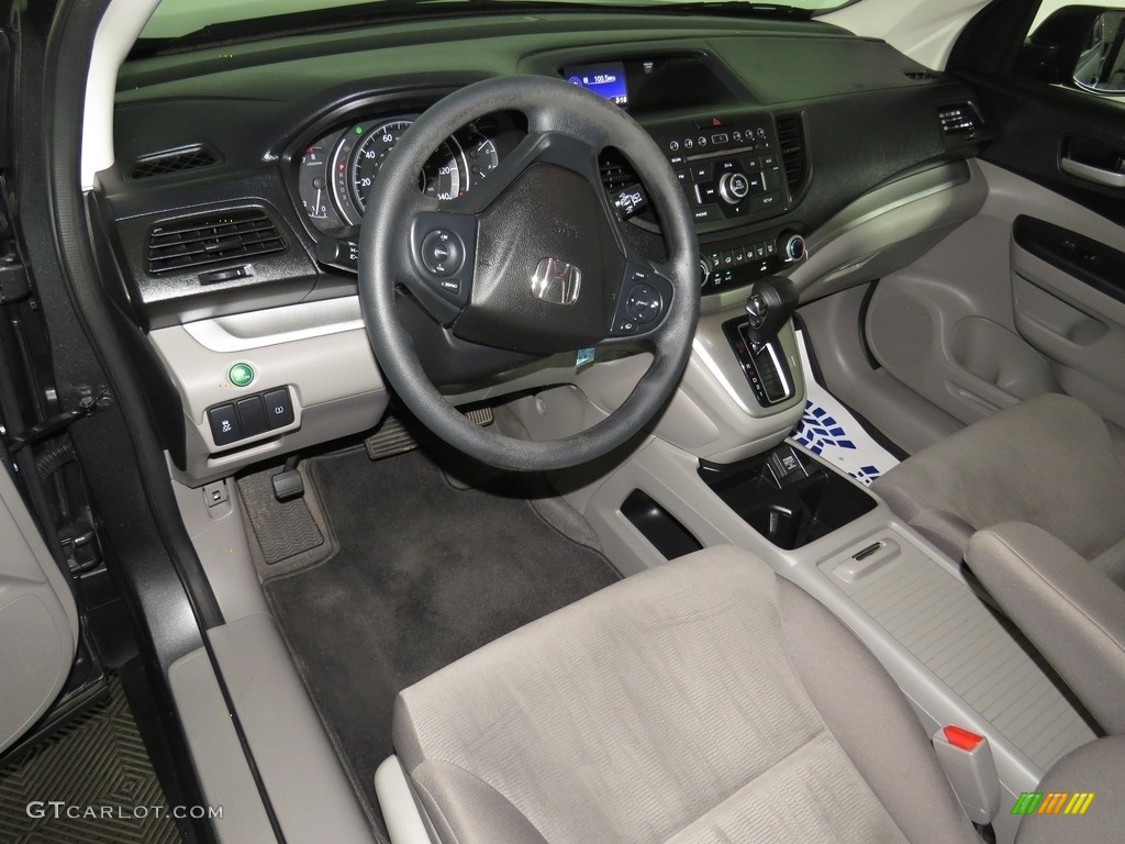 2014 CR-V LX AWD - Urban Titanium Metallic / Gray photo #19