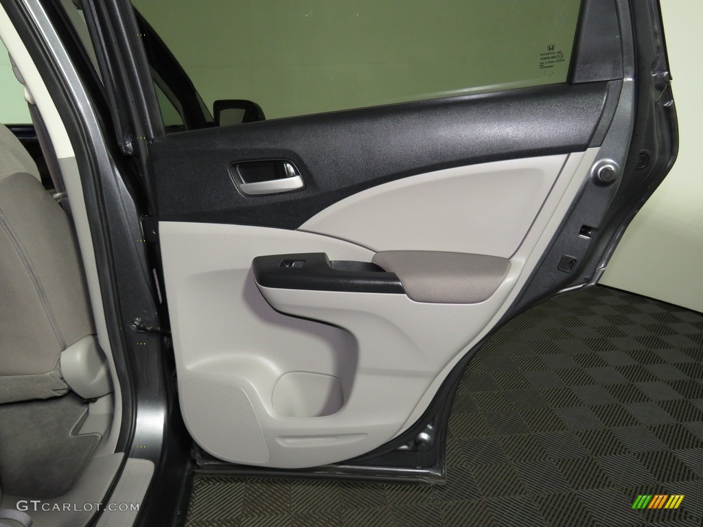 2014 CR-V LX AWD - Urban Titanium Metallic / Gray photo #23