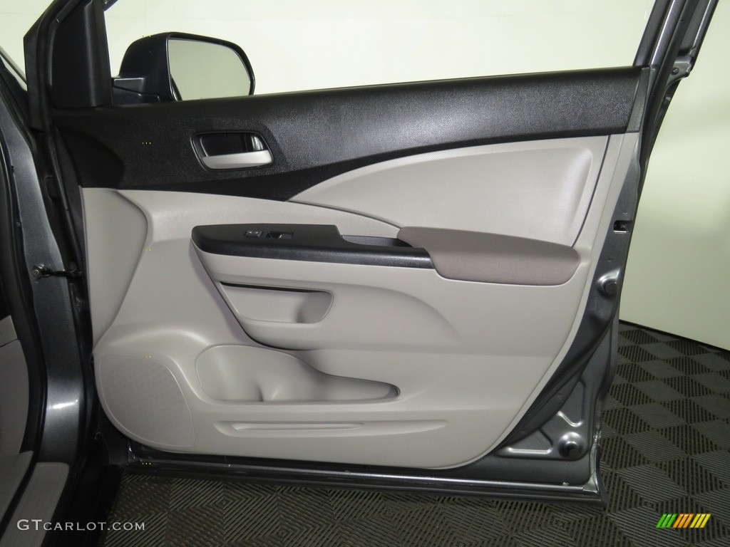 2014 CR-V LX AWD - Urban Titanium Metallic / Gray photo #25