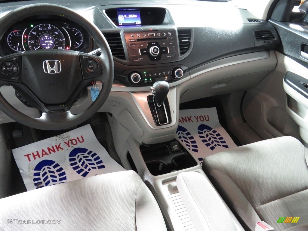 2014 CR-V LX AWD - Urban Titanium Metallic / Gray photo #31
