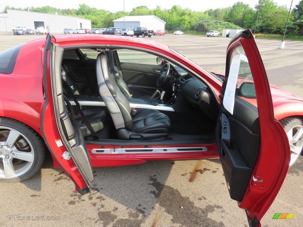 2005 RX-8 Sport - Velocity Red Mica / Black photo #30