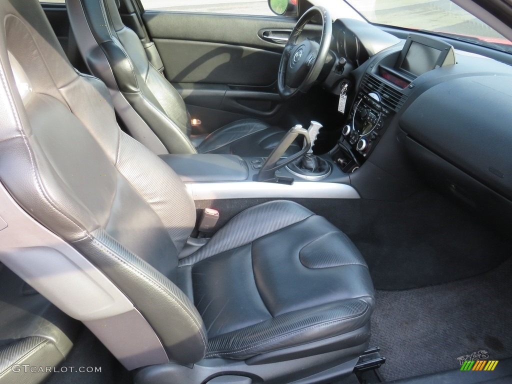 2005 RX-8 Sport - Velocity Red Mica / Black photo #31