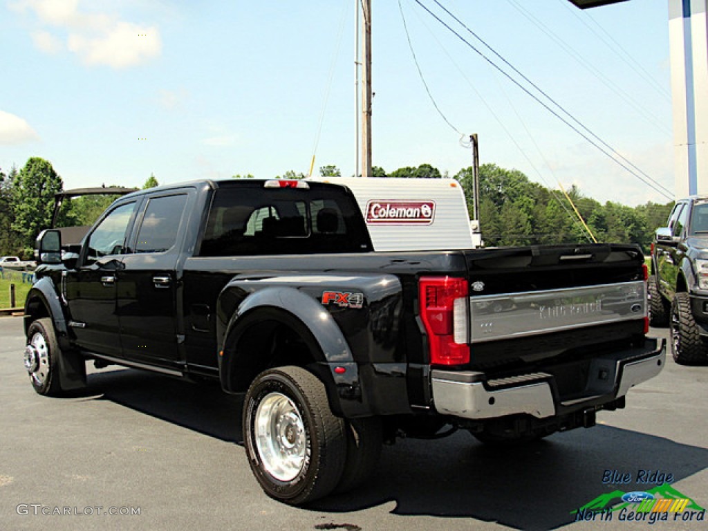 2019 F450 Super Duty King Ranch Crew Cab 4x4 - Agate Black / King Ranch Java photo #3
