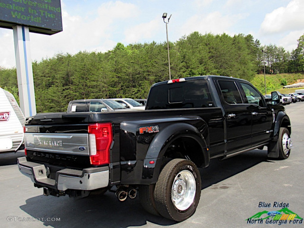 2019 F450 Super Duty King Ranch Crew Cab 4x4 - Agate Black / King Ranch Java photo #5