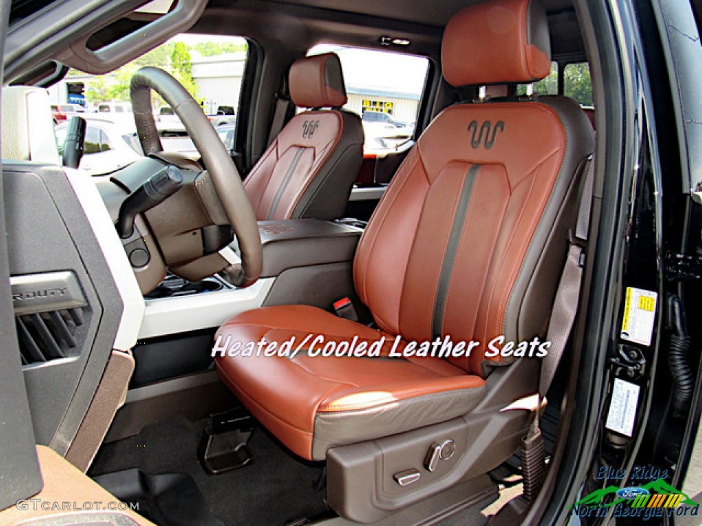 2019 F450 Super Duty King Ranch Crew Cab 4x4 - Agate Black / King Ranch Java photo #10