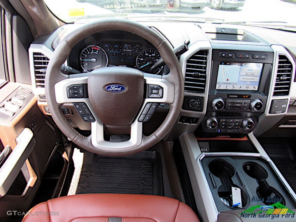2019 F450 Super Duty King Ranch Crew Cab 4x4 - Agate Black / King Ranch Java photo #14