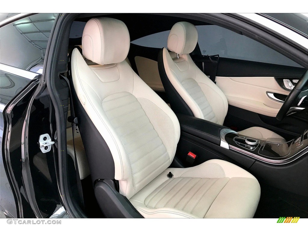 Silk Beige/Black Interior 2017 Mercedes-Benz C 300 Coupe Photo #138254068