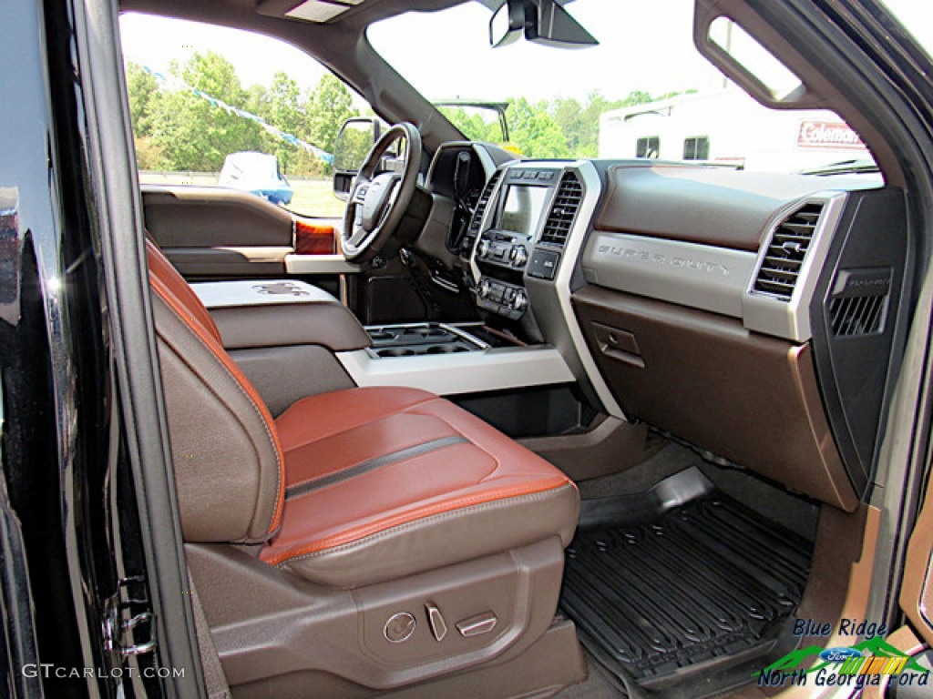 2019 F450 Super Duty King Ranch Crew Cab 4x4 - Agate Black / King Ranch Java photo #33
