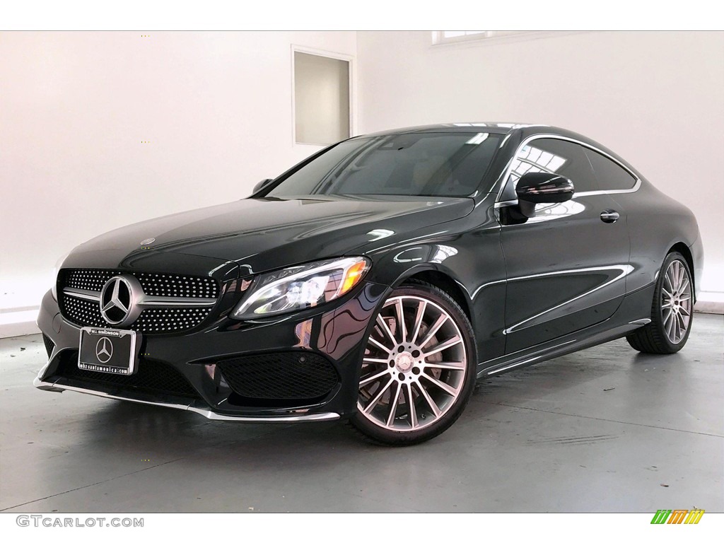 Black 2017 Mercedes-Benz C 300 Coupe Exterior Photo #138254207
