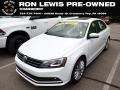 Pure White 2016 Volkswagen Jetta SEL