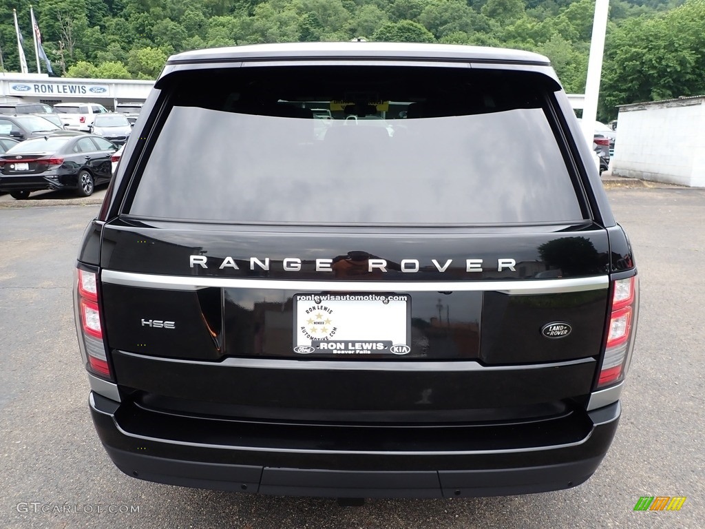 2014 Range Rover HSE - Santorini Black Metallic / Ebony/Ivory photo #3