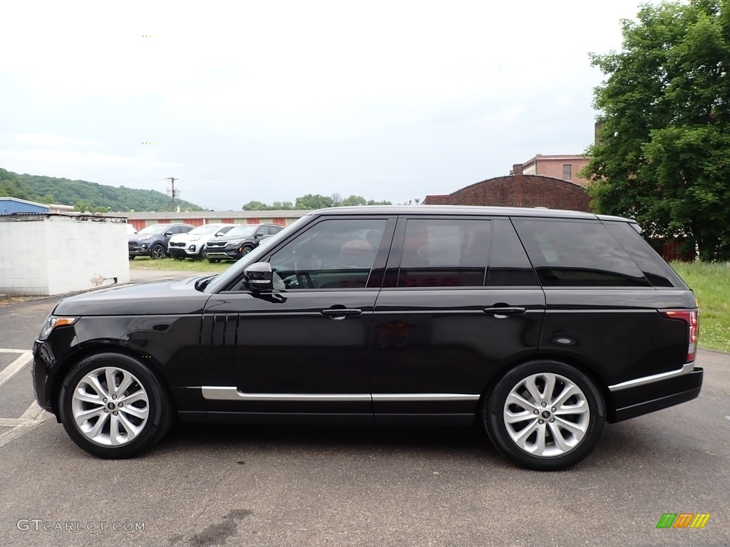 2014 Range Rover HSE - Santorini Black Metallic / Ebony/Ivory photo #6