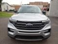 2020 Iconic Silver Metallic Ford Explorer XLT 4WD  photo #9