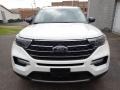 2020 Oxford White Ford Explorer XLT 4WD  photo #9