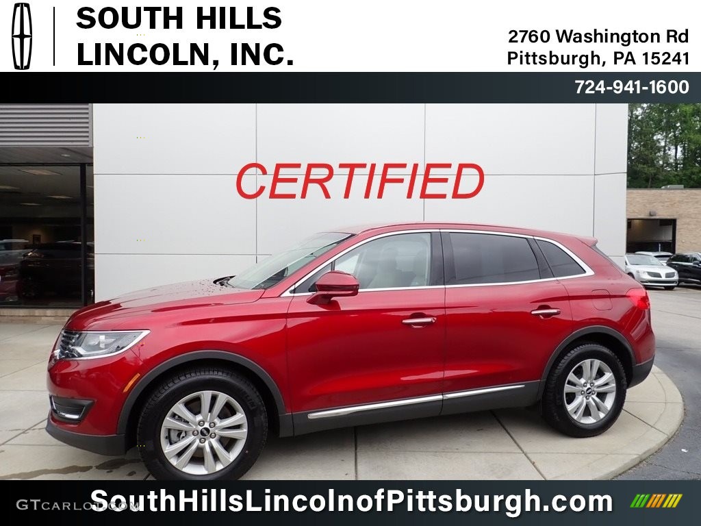 2018 MKX Premiere AWD - Ruby Red Metallic / Cappuccino photo #1