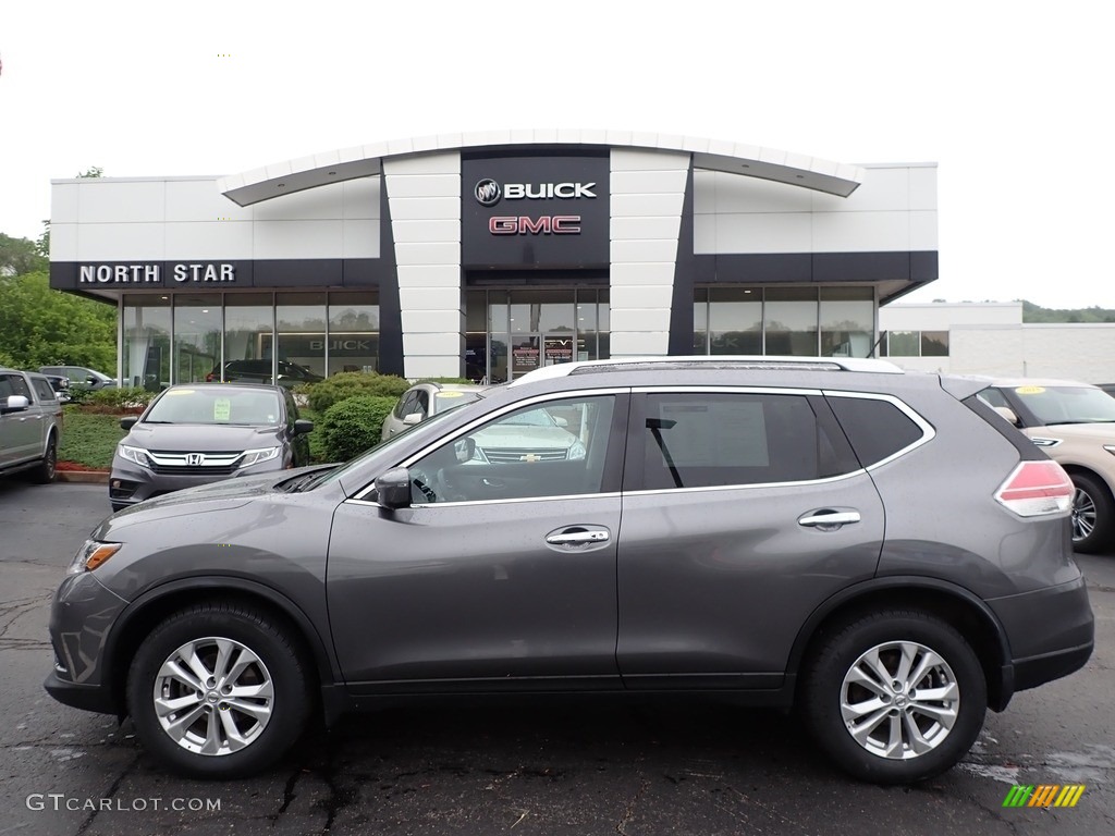 2016 Rogue SV - Gun Metallic / Charcoal photo #1