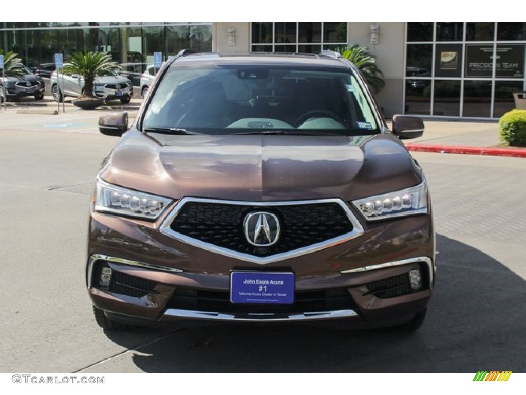 2019 MDX Advance SH-AWD - Canyon Bronze Metallic / Espresso photo #2