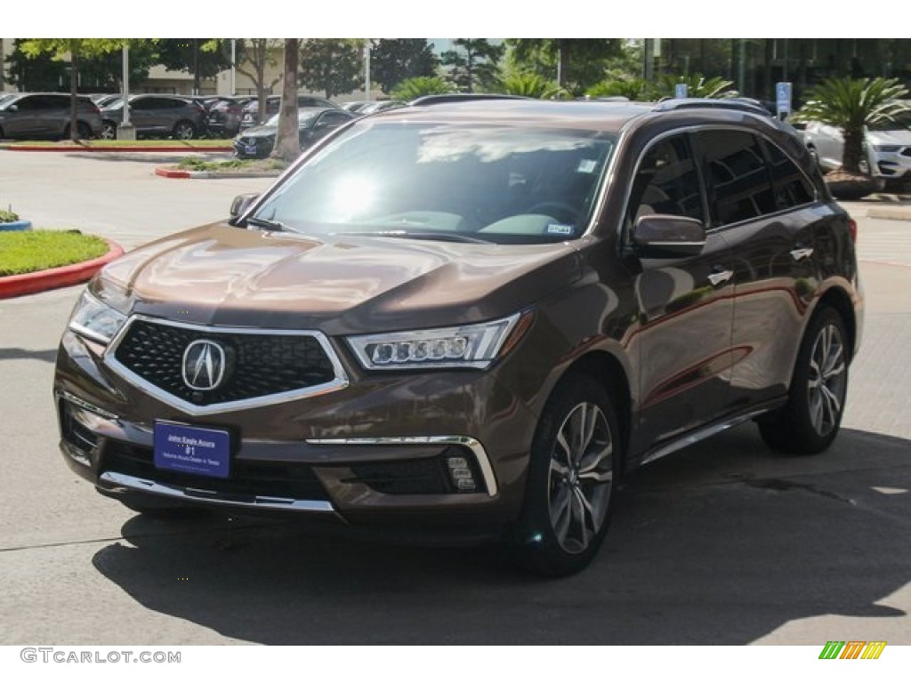2019 MDX Advance SH-AWD - Canyon Bronze Metallic / Espresso photo #3