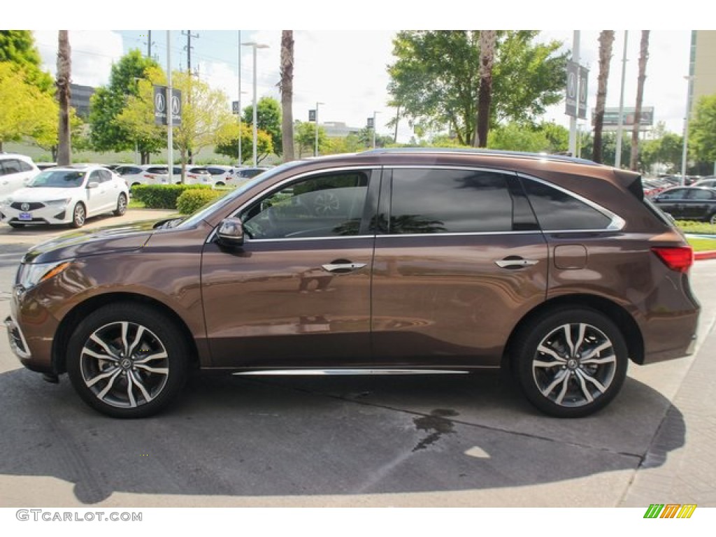 2019 MDX Advance SH-AWD - Canyon Bronze Metallic / Espresso photo #4
