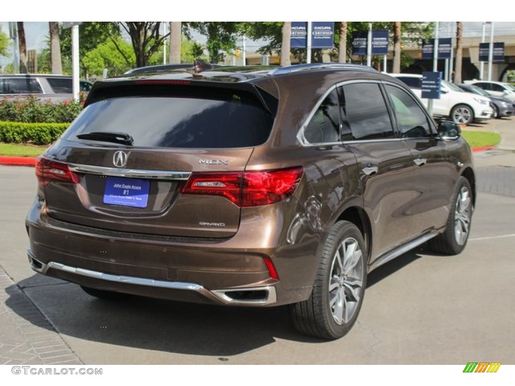 2019 MDX Advance SH-AWD - Canyon Bronze Metallic / Espresso photo #7