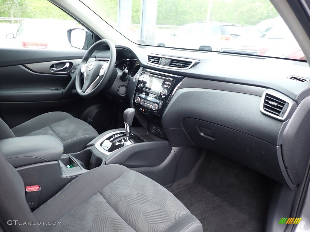 2016 Nissan Rogue SV Charcoal Dashboard Photo #138256095