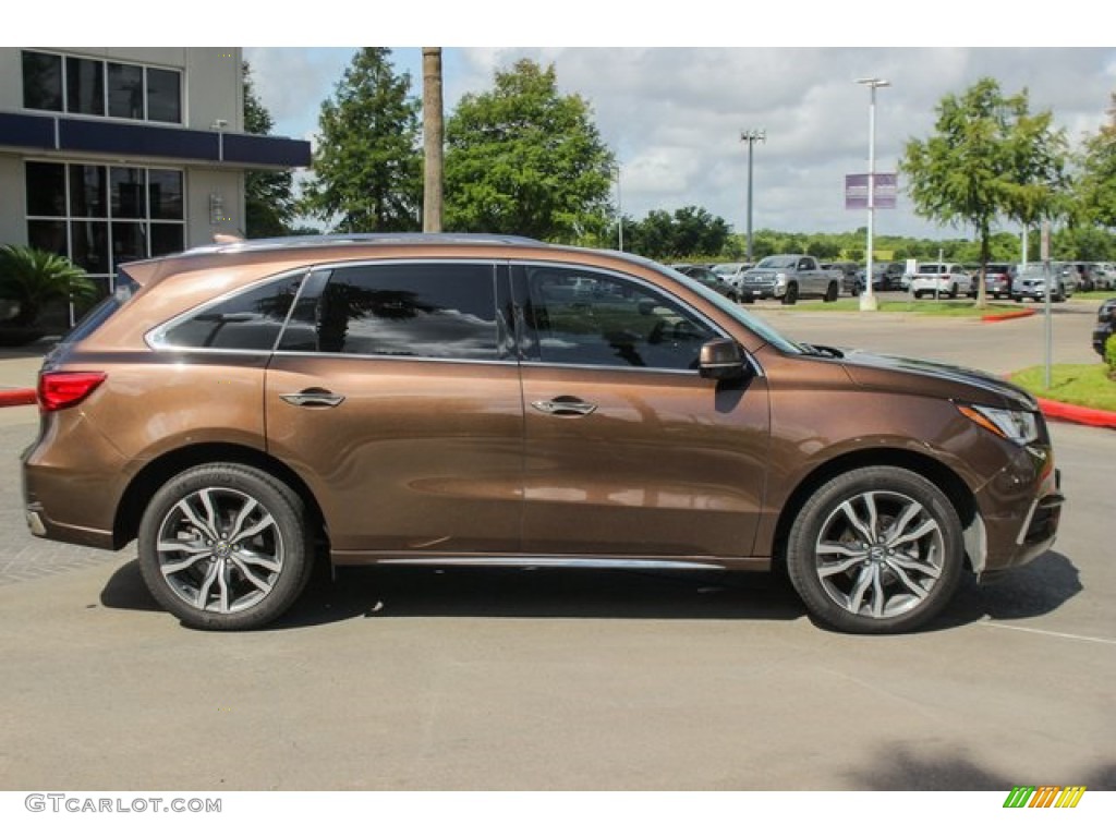 2019 MDX Advance SH-AWD - Canyon Bronze Metallic / Espresso photo #8