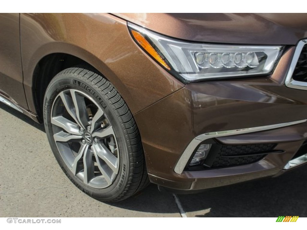 2019 MDX Advance SH-AWD - Canyon Bronze Metallic / Espresso photo #12