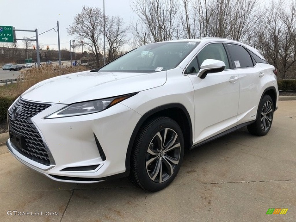 2020 RX 450h AWD - Eminent White Pearl / Parchment photo #1