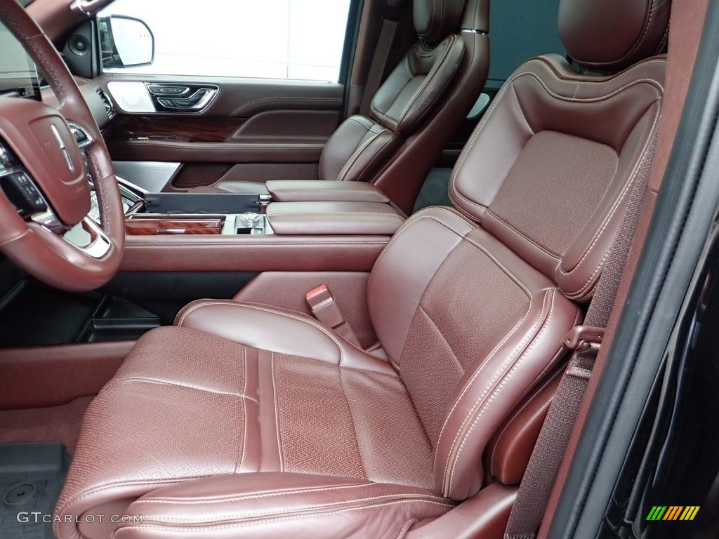 2018 Lincoln Navigator Black Label 4x4 Front Seat Photo #138256920