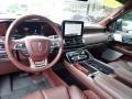 Mahogany Red 2018 Lincoln Navigator Black Label 4x4 Interior Color