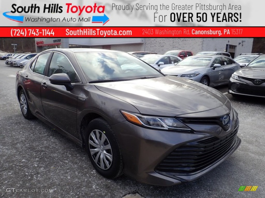 2020 Predawn Gray Mica Toyota Camry Hybrid LE 138255890 Photo 10