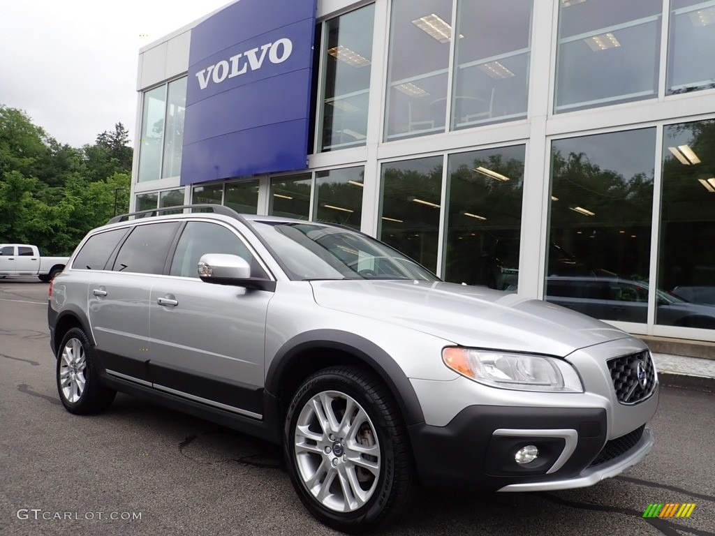 Bright Silver Metallic 2016 Volvo XC70 T5 AWD Exterior Photo #138257481